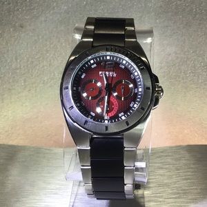 RARE Two-Tone FOSSIL Multifunction